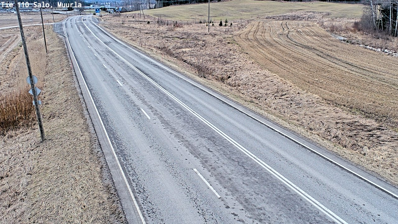 Weather Camera Image Road 110 Salo, Muurla, Salo, Varsinais-Suomi