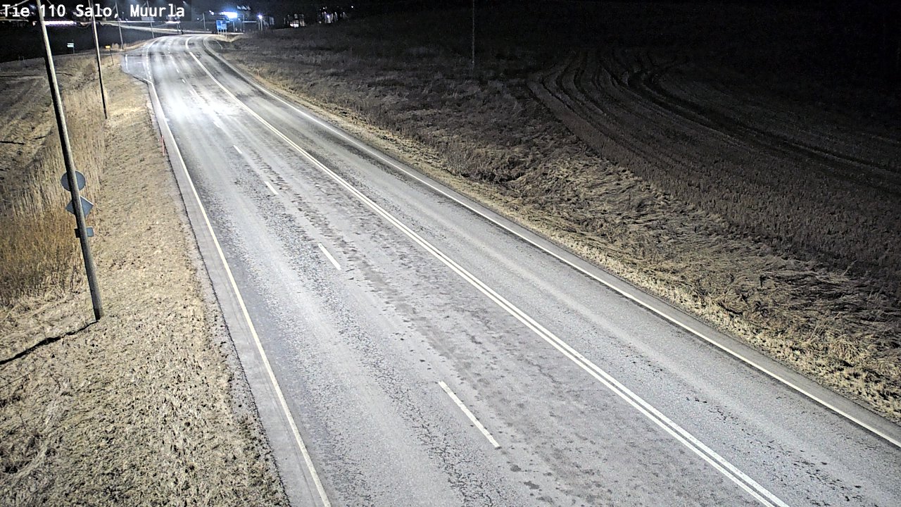 Weather Camera Image Väg 110 Salo, Muurla, Salo, Varsinais-Suomi
