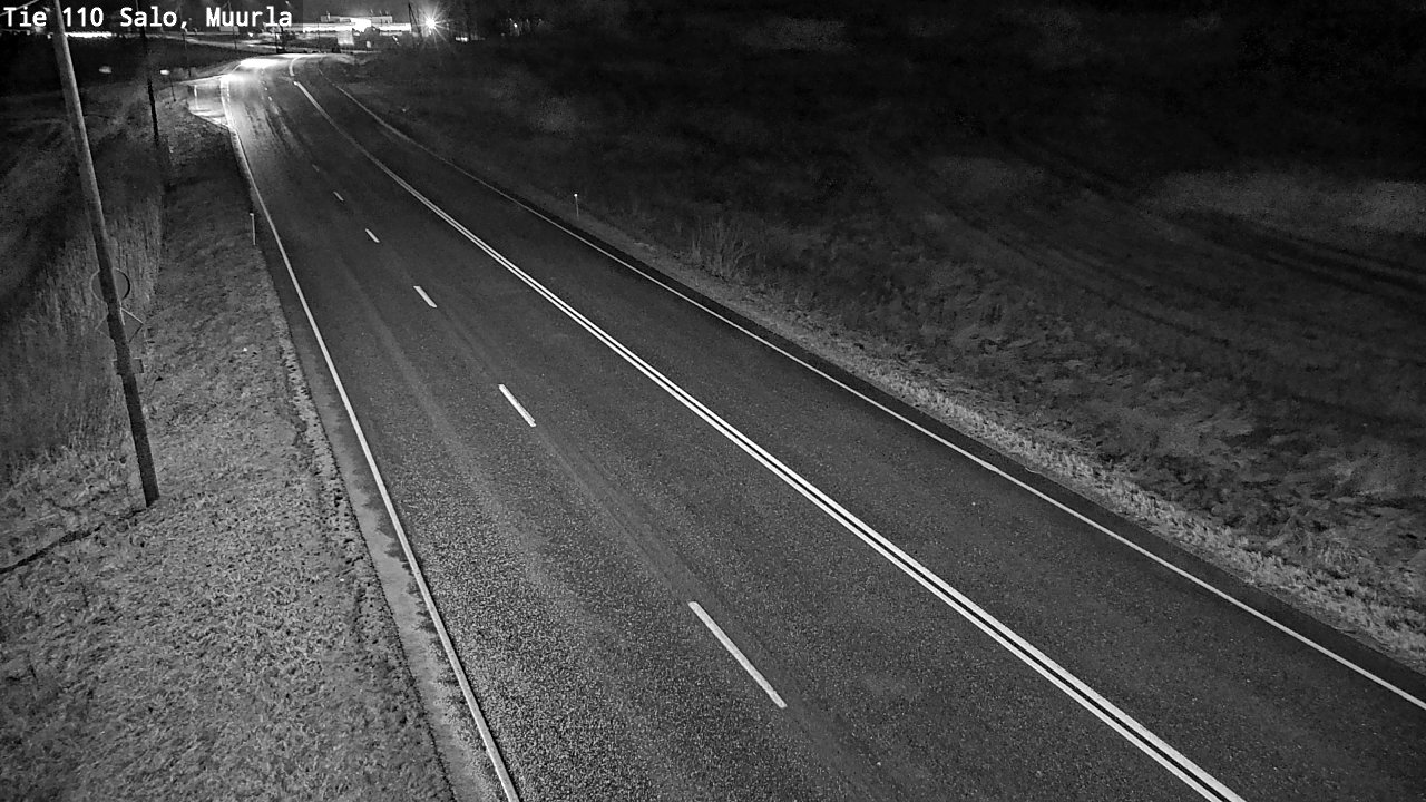 Weather Camera Image Väg 110 Salo, Muurla, Salo, Varsinais-Suomi