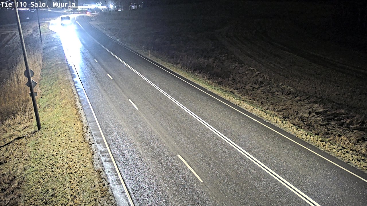 Weather Camera Image Väg 110 Salo, Muurla, Salo, Varsinais-Suomi