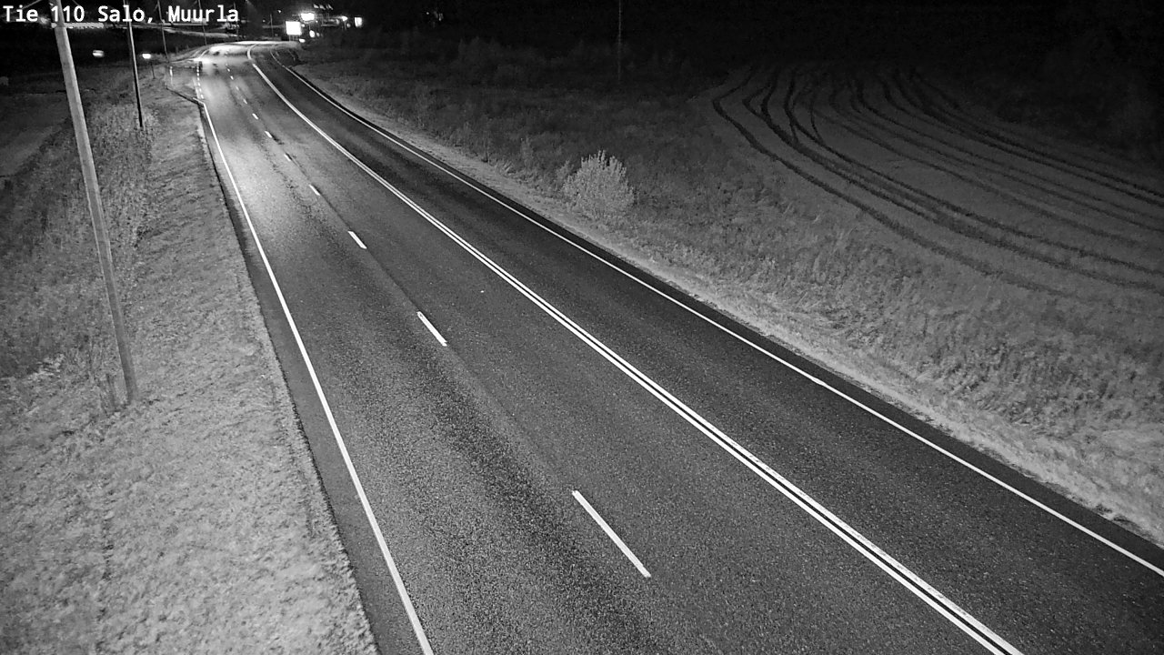 Weather Camera Image Väg 110 Salo, Muurla, Salo, Varsinais-Suomi