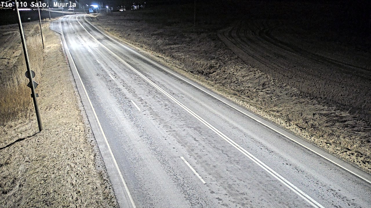 Weather Camera Image Väg 110 Salo, Muurla, Salo, Varsinais-Suomi