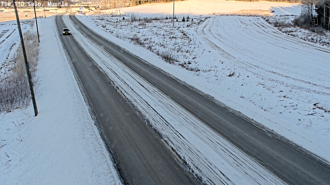 Weather Camera Image Road 110 Salo, Muurla, Salo, Varsinais-Suomi