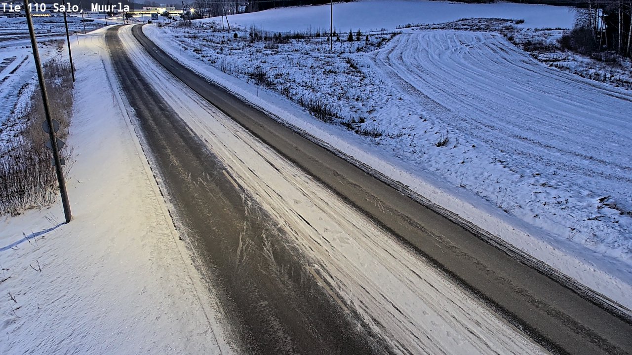 Kelikamerat Kuva Tie 110 Salo, Muurla, Salo, Varsinais-Suomi