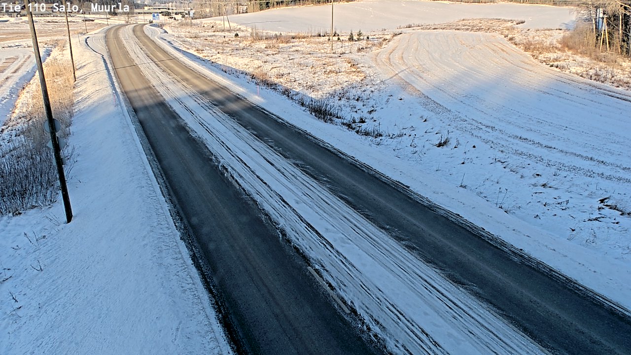 Weather Camera Image Road 110 Salo, Muurla, Salo, Varsinais-Suomi
