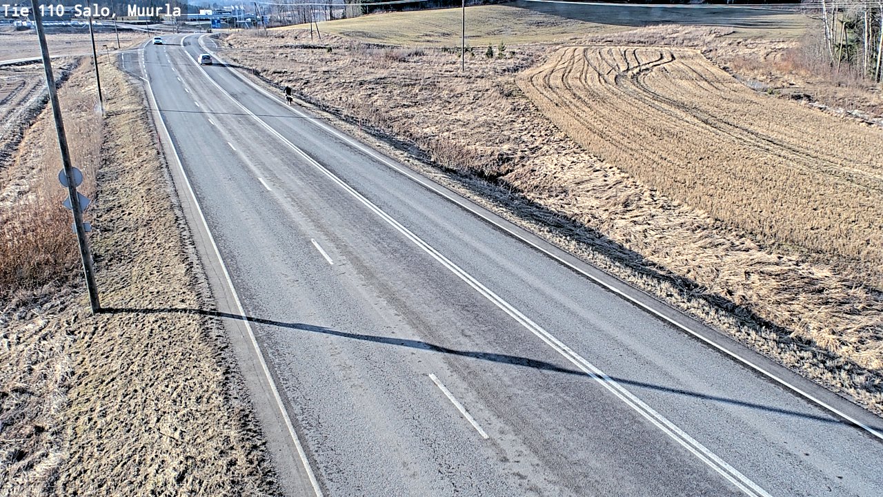 Weather Camera Image Road 110 Salo, Muurla, Salo, Varsinais-Suomi