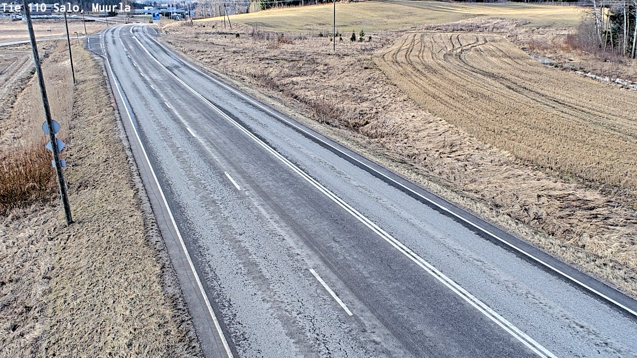 Weather Camera Image Road 110 Salo, Muurla, Salo, Varsinais-Suomi