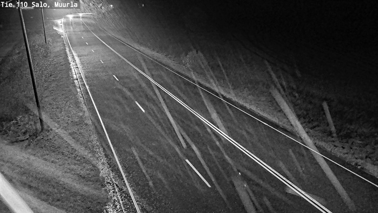 Weather Camera Image Väg 110 Salo, Muurla, Salo, Varsinais-Suomi