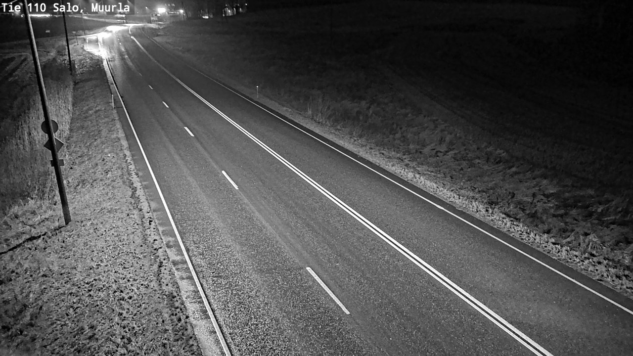 Weather Camera Image Väg 110 Salo, Muurla, Salo, Varsinais-Suomi