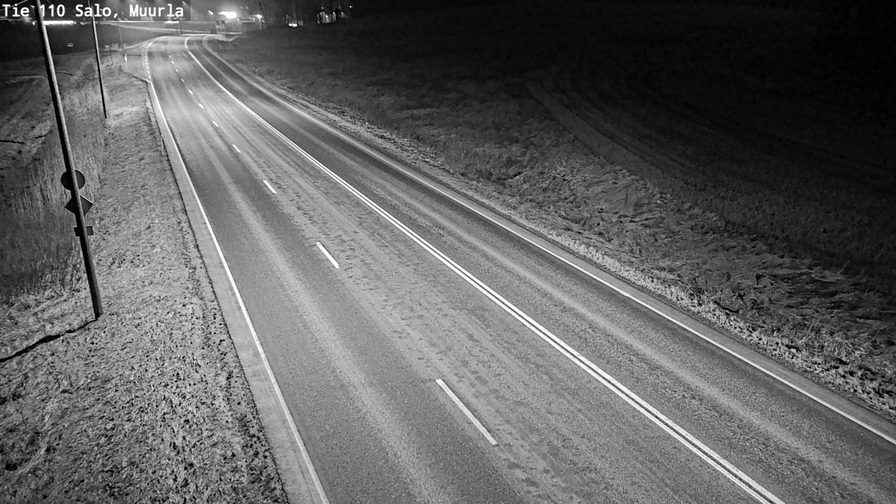 Weather Camera Image Väg 110 Salo, Muurla, Salo, Varsinais-Suomi