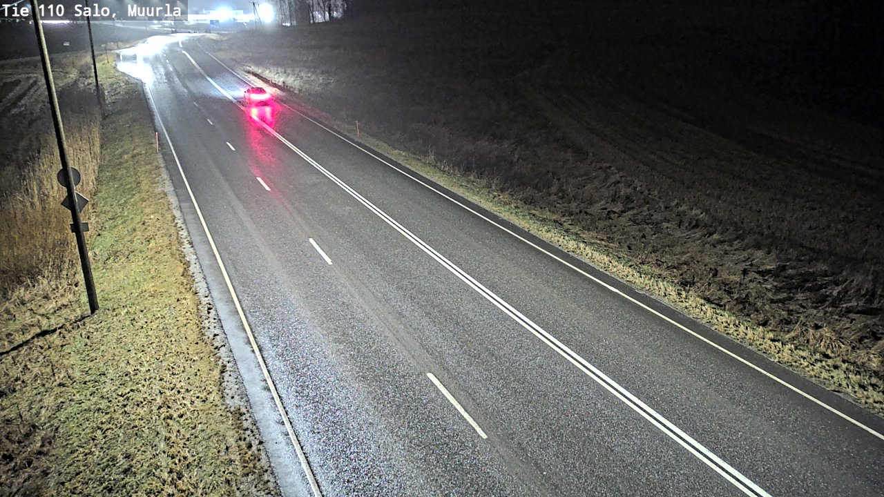 Weather Camera Image Väg 110 Salo, Muurla, Salo, Varsinais-Suomi