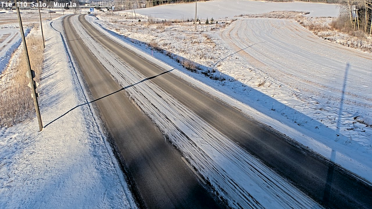 Weather Camera Image Road 110 Salo, Muurla, Salo, Varsinais-Suomi