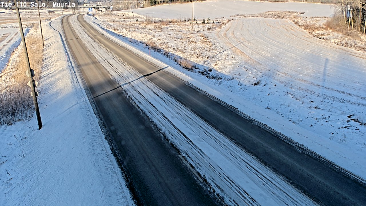 Weather Camera Image Road 110 Salo, Muurla, Salo, Varsinais-Suomi