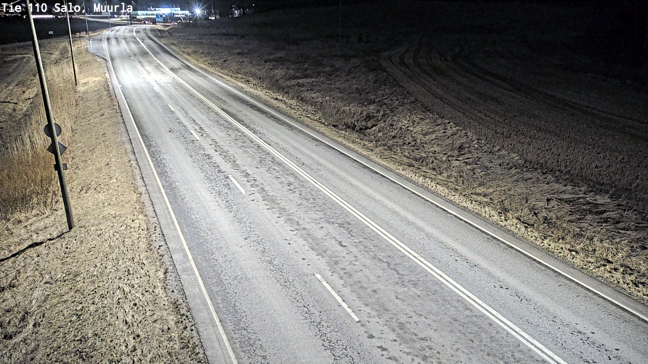 Weather Camera Image Väg 110 Salo, Muurla, Salo, Varsinais-Suomi