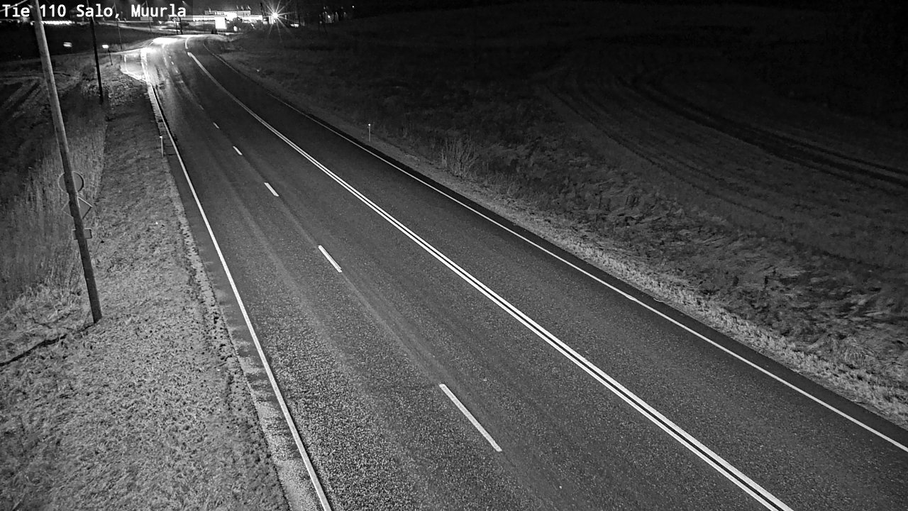 Weather Camera Image Väg 110 Salo, Muurla, Salo, Varsinais-Suomi