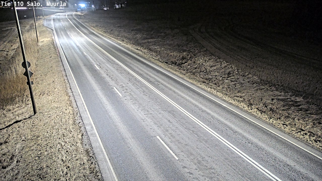 Weather Camera Image Väg 110 Salo, Muurla, Salo, Varsinais-Suomi