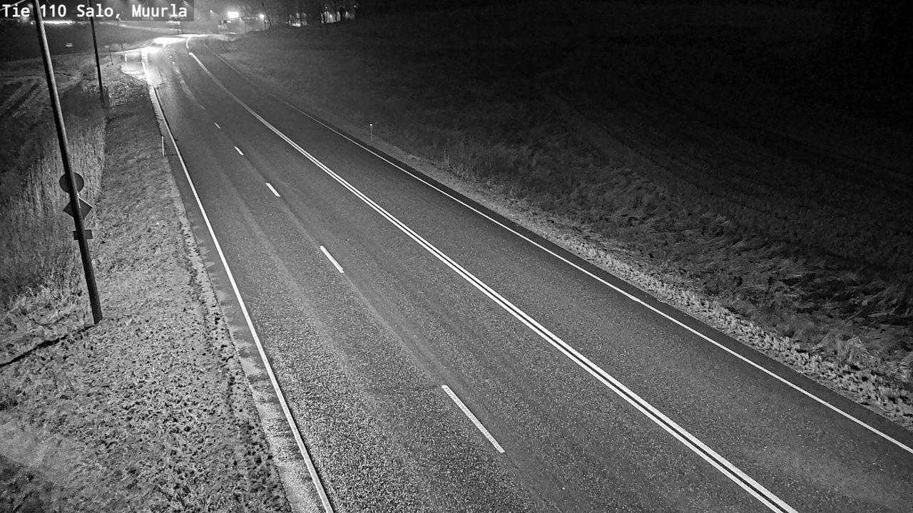 Weather Camera Image Väg 110 Salo, Muurla, Salo, Varsinais-Suomi