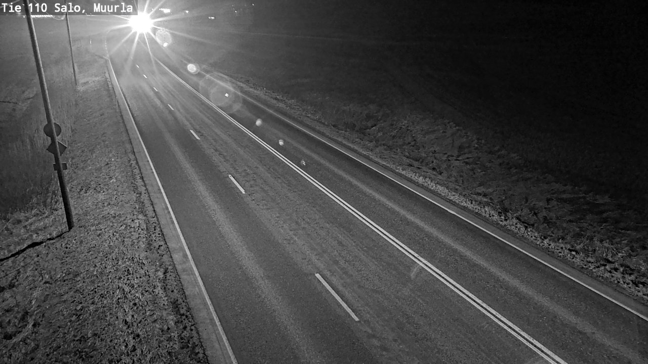 Weather Camera Image Väg 110 Salo, Muurla, Salo, Varsinais-Suomi