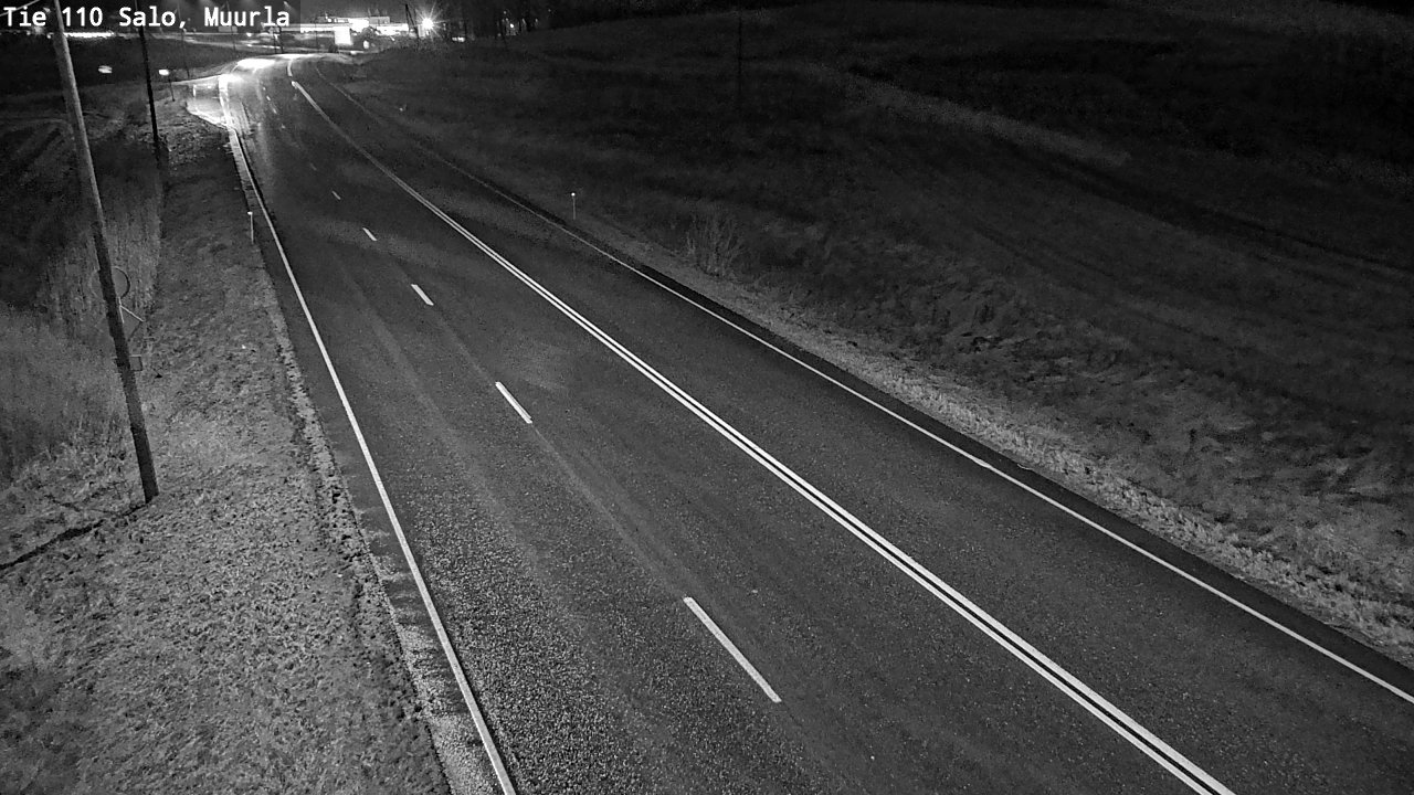 Weather Camera Image Väg 110 Salo, Muurla, Salo, Varsinais-Suomi