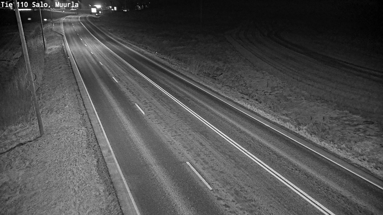 Weather Camera Image Väg 110 Salo, Muurla, Salo, Varsinais-Suomi
