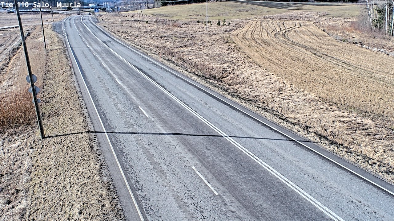 Weather Camera Image Road 110 Salo, Muurla, Salo, Varsinais-Suomi