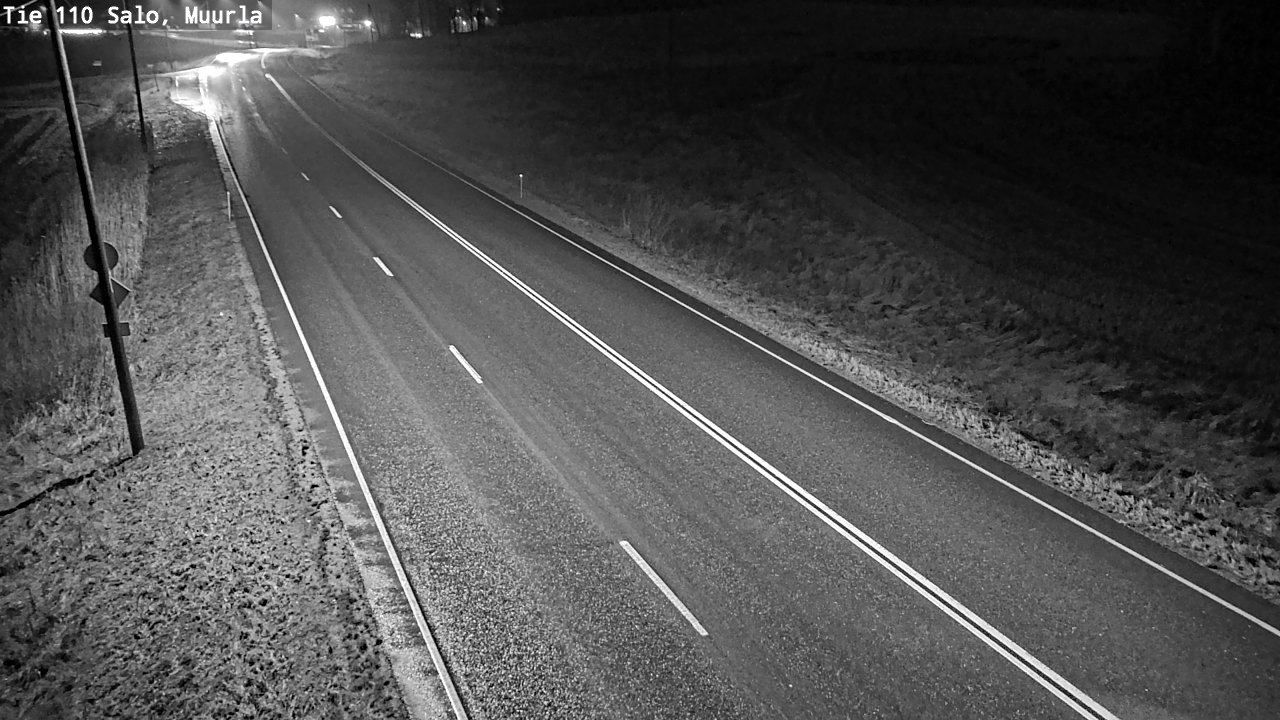 Weather Camera Image Väg 110 Salo, Muurla, Salo, Varsinais-Suomi