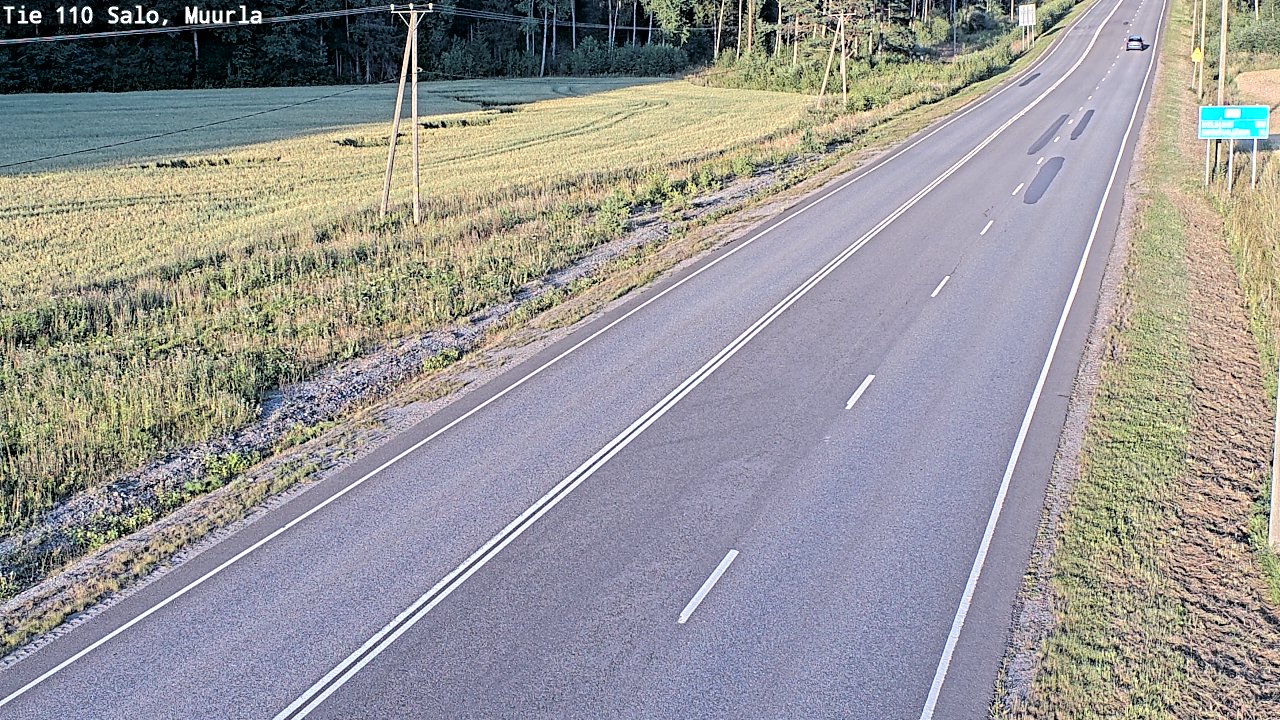 Kelikamerat Kuva Tie 110 Salo, Muurla, Salo, Varsinais-Suomi