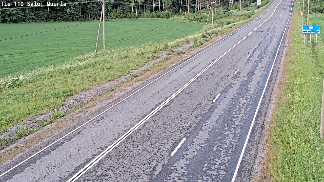 Kelikamerat Kuva Tie 110 Salo, Muurla, Salo, Varsinais-Suomi