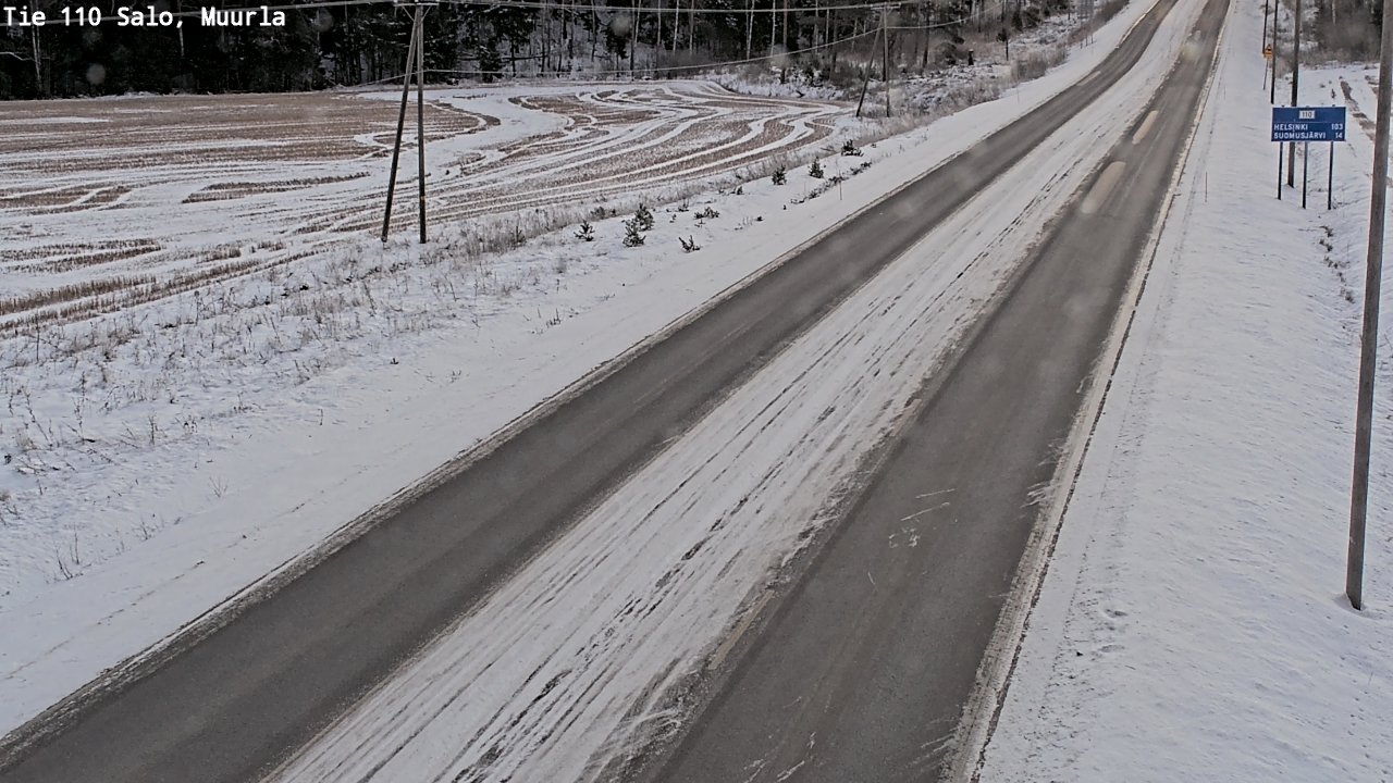 Kelikamerat Kuva Tie 110 Salo, Muurla, Salo, Varsinais-Suomi