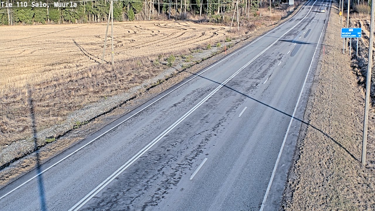 Kelikamerat Kuva Tie 110 Salo, Muurla, Salo, Varsinais-Suomi