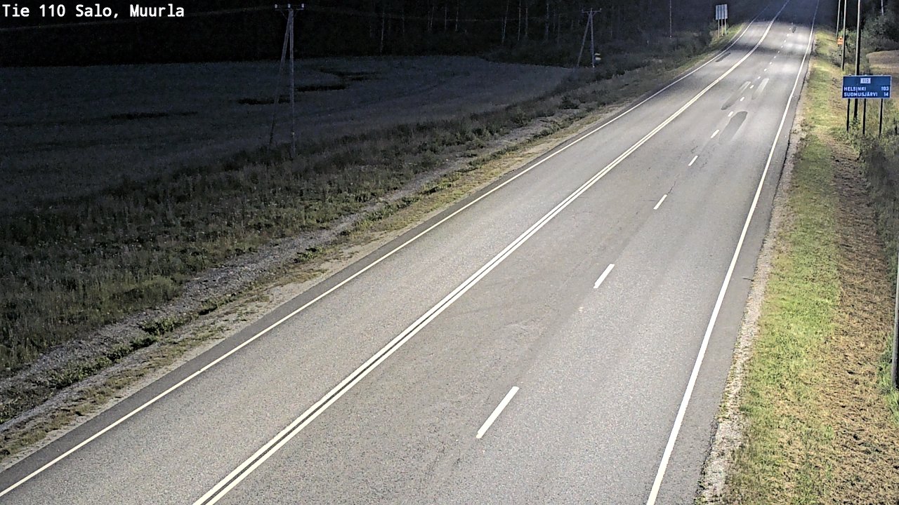 Kelikamerat Kuva Tie 110 Salo, Muurla, Salo, Varsinais-Suomi