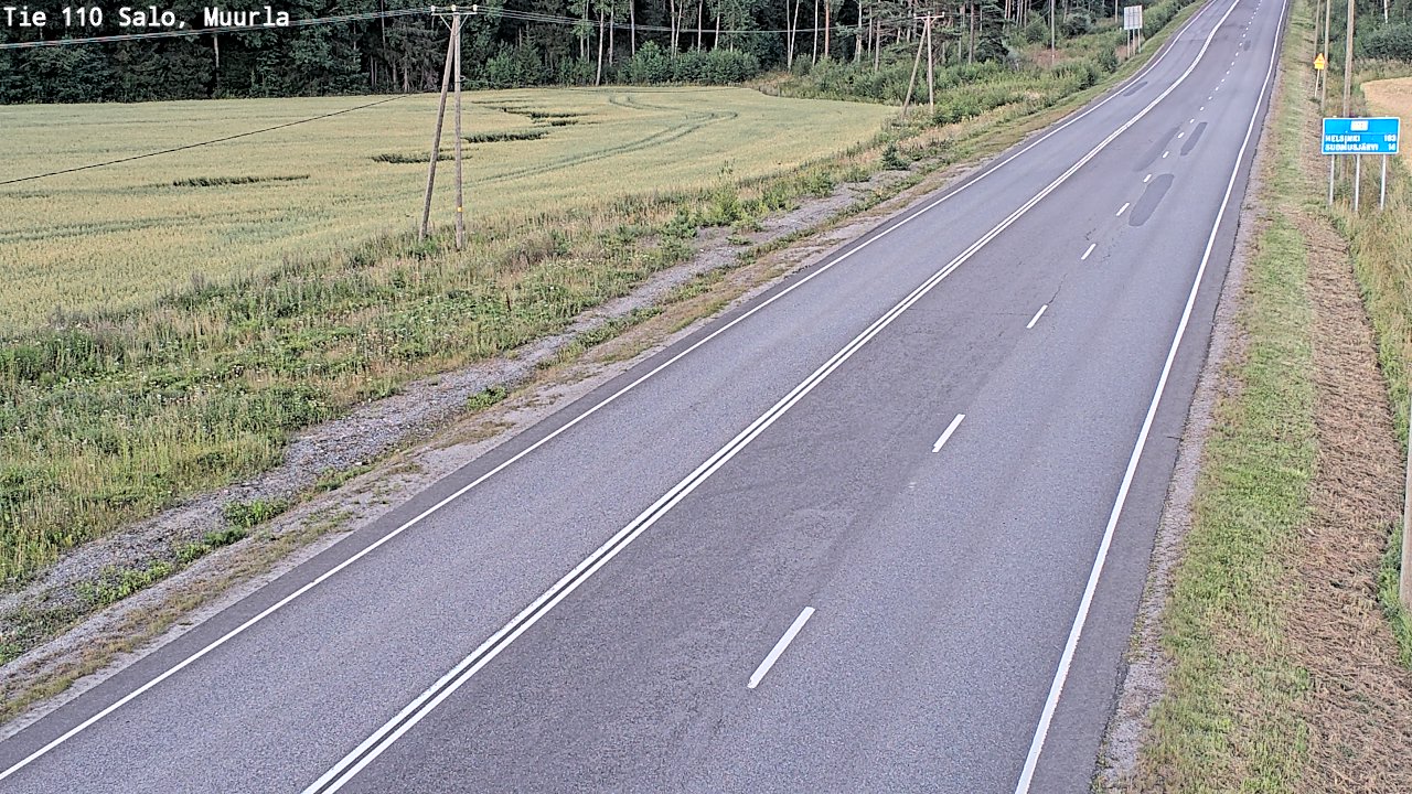 Kelikamerat Kuva Tie 110 Salo, Muurla, Salo, Varsinais-Suomi