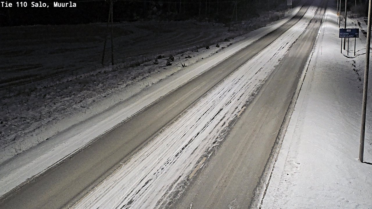 Kelikamerat Kuva Tie 110 Salo, Muurla, Salo, Varsinais-Suomi