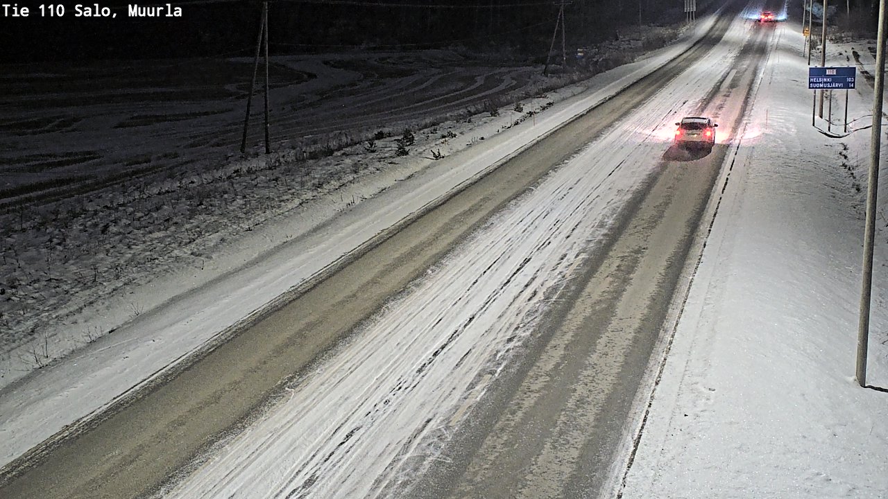 Kelikamerat Kuva Tie 110 Salo, Muurla, Salo, Varsinais-Suomi