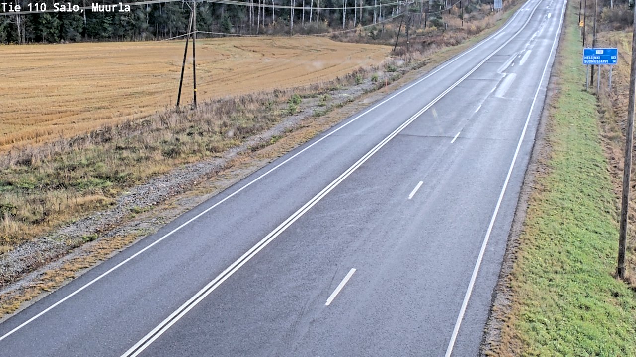 Kelikamerat Kuva Tie 110 Salo, Muurla, Salo, Varsinais-Suomi