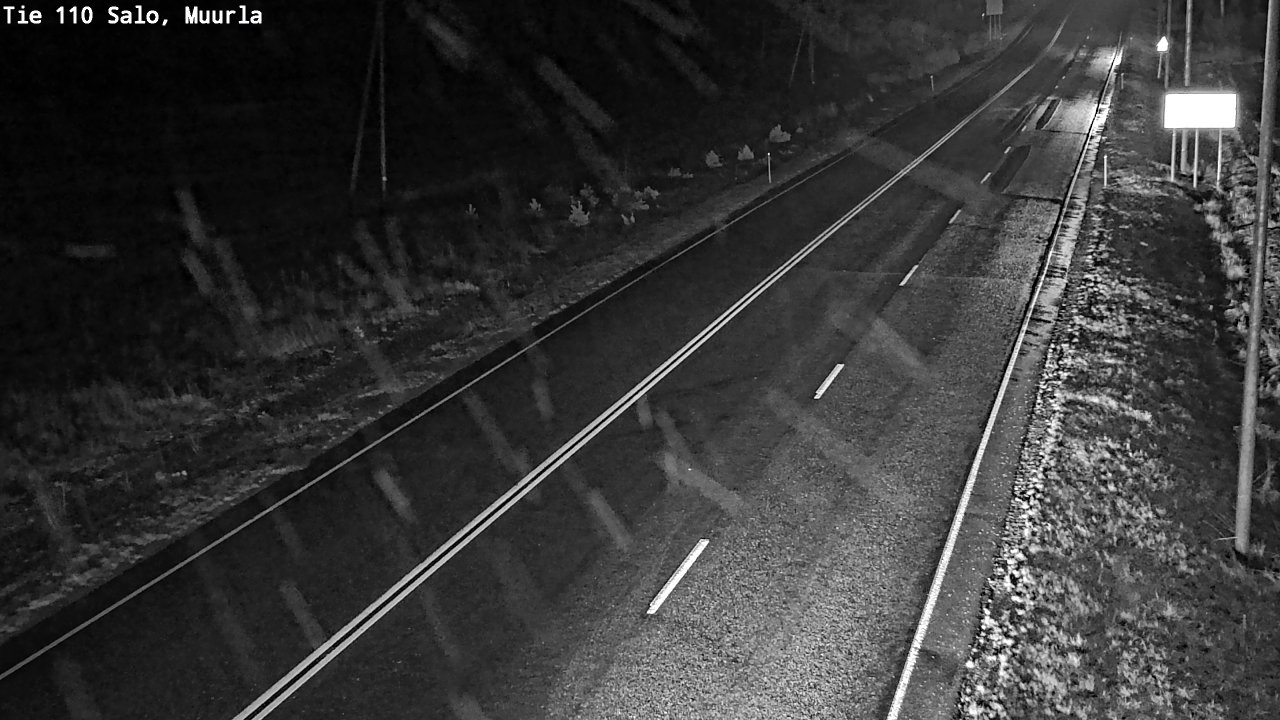 Weather Camera Image Väg 110 Salo, Muurla, Salo, Varsinais-Suomi