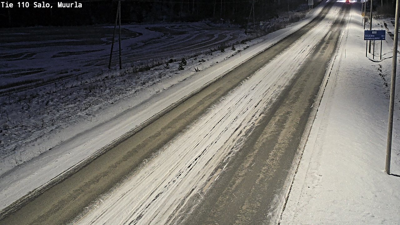 Kelikamerat Kuva Tie 110 Salo, Muurla, Salo, Varsinais-Suomi
