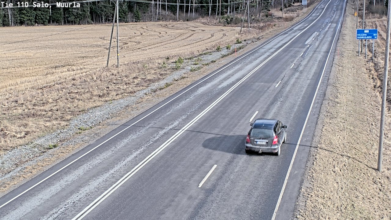 Kelikamerat Kuva Tie 110 Salo, Muurla, Salo, Varsinais-Suomi