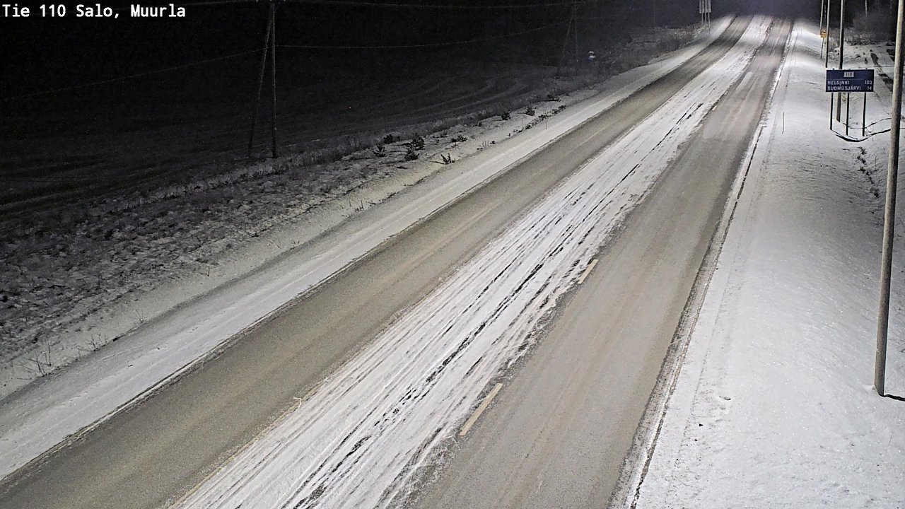 Kelikamerat Kuva Tie 110 Salo, Muurla, Salo, Varsinais-Suomi