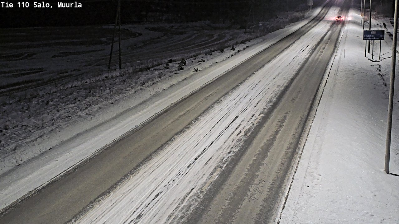 Kelikamerat Kuva Tie 110 Salo, Muurla, Salo, Varsinais-Suomi