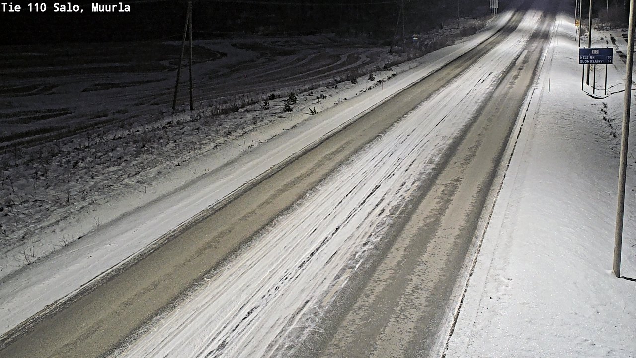 Kelikamerat Kuva Tie 110 Salo, Muurla, Salo, Varsinais-Suomi