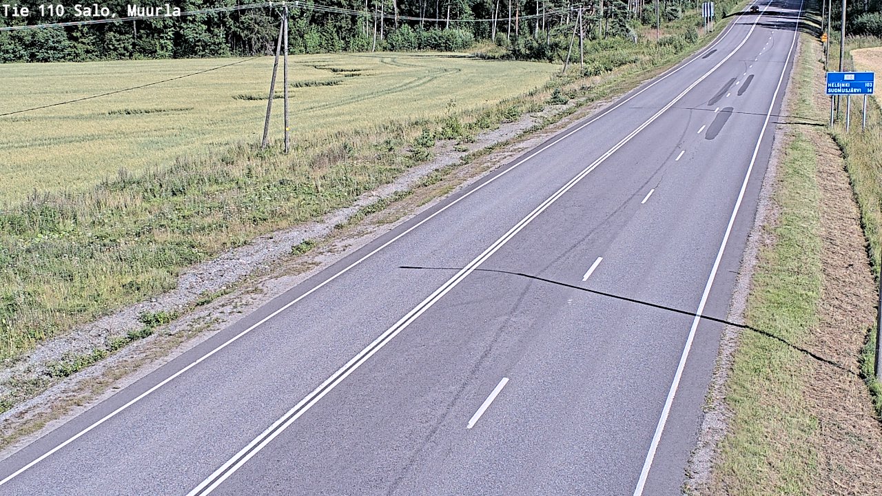 Kelikamerat Kuva Tie 110 Salo, Muurla, Salo, Varsinais-Suomi
