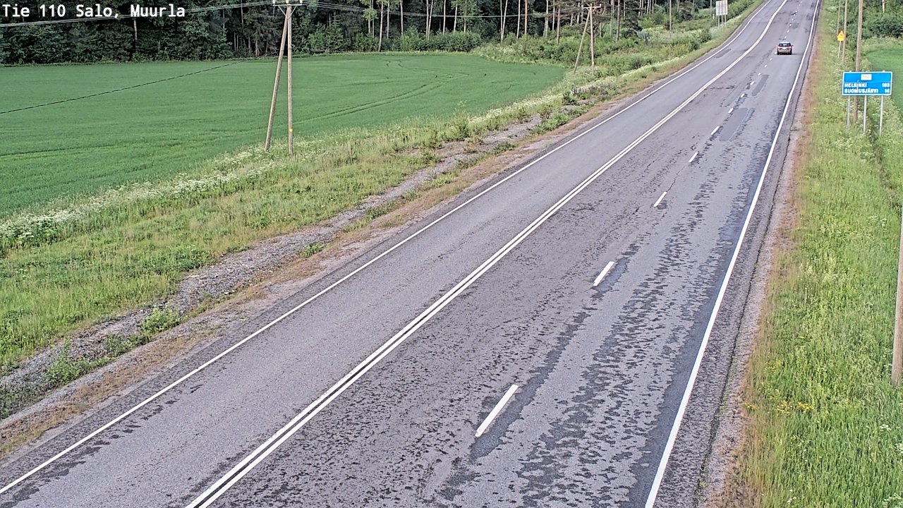 Kelikamerat Kuva Tie 110 Salo, Muurla, Salo, Varsinais-Suomi