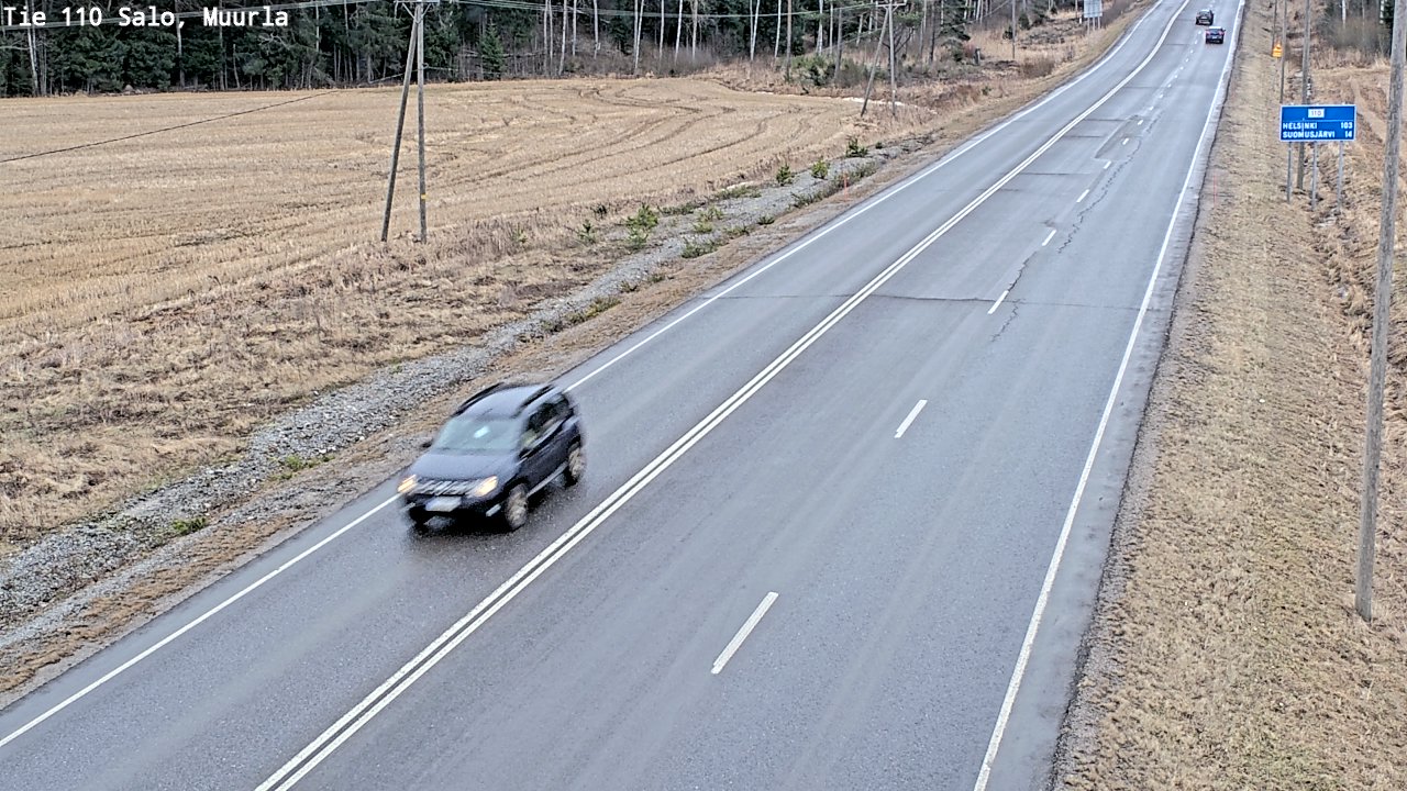 Kelikamerat Kuva Tie 110 Salo, Muurla, Salo, Varsinais-Suomi