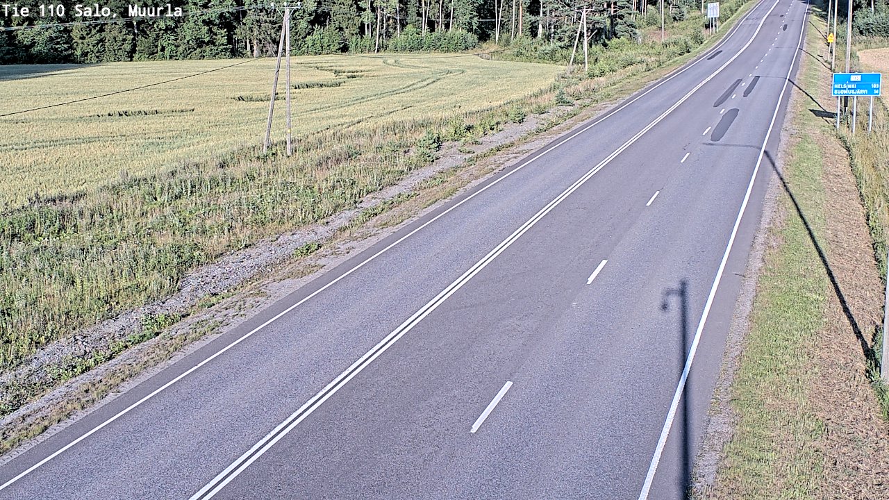 Kelikamerat Kuva Tie 110 Salo, Muurla, Salo, Varsinais-Suomi
