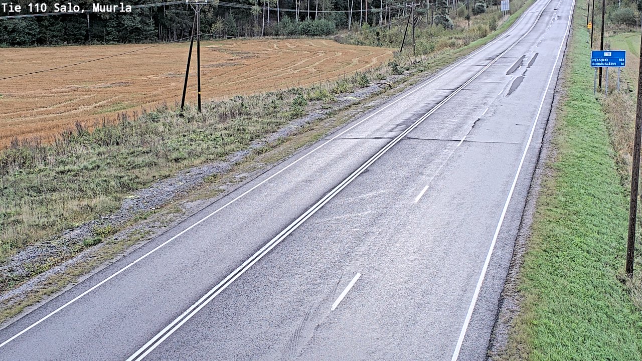 Kelikamerat Kuva Tie 110 Salo, Muurla, Salo, Varsinais-Suomi