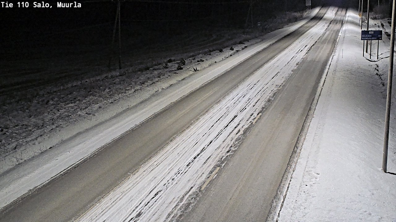 Kelikamerat Kuva Tie 110 Salo, Muurla, Salo, Varsinais-Suomi