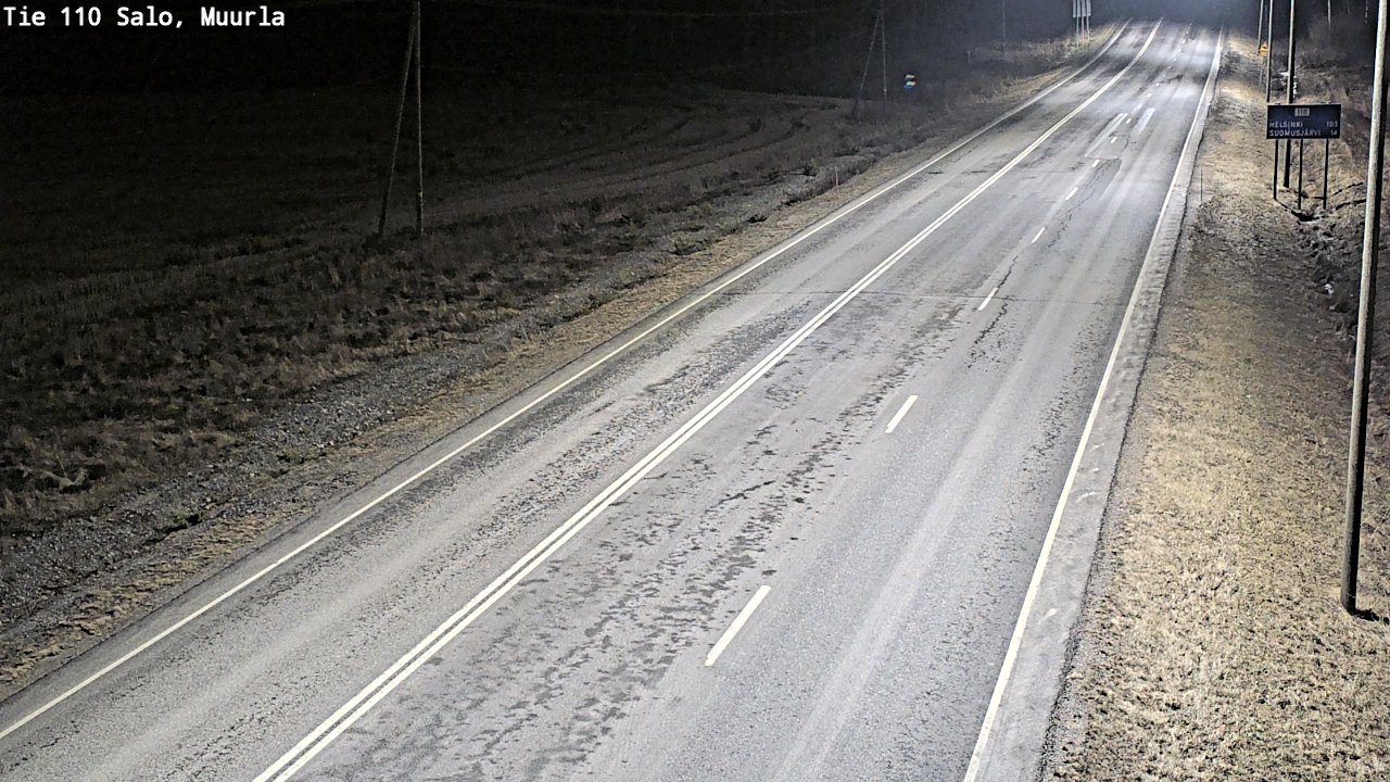 Kelikamerat Kuva Tie 110 Salo, Muurla, Salo, Varsinais-Suomi