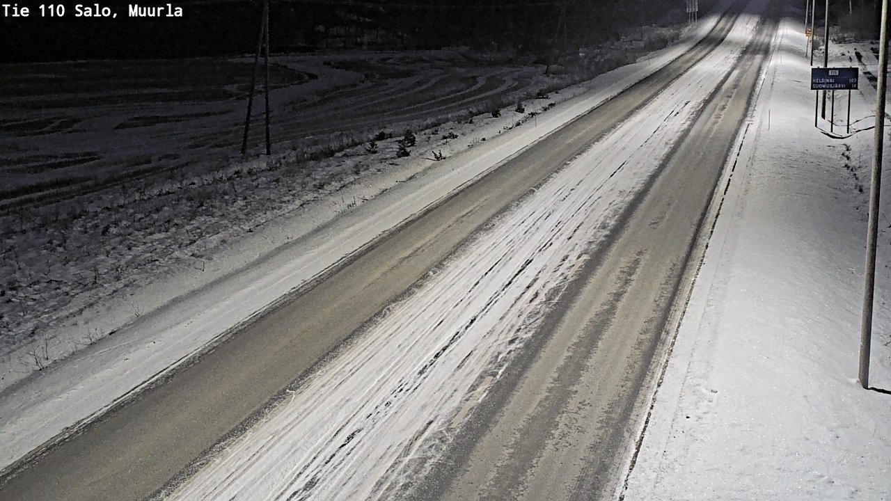 Kelikamerat Kuva Tie 110 Salo, Muurla, Salo, Varsinais-Suomi