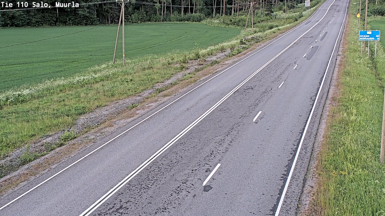 Kelikamerat Kuva Tie 110 Salo, Muurla, Salo, Varsinais-Suomi